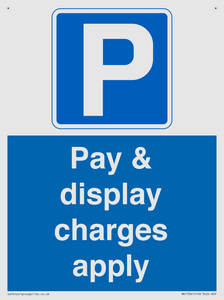 Pay & display charges apply